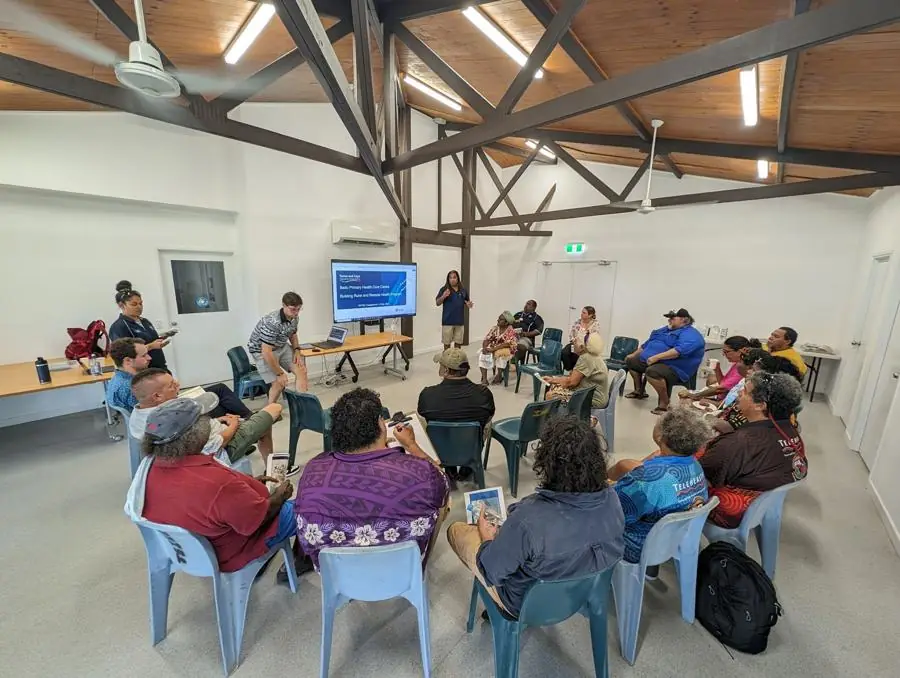 Badu RNTBC meeting, Torres Strait